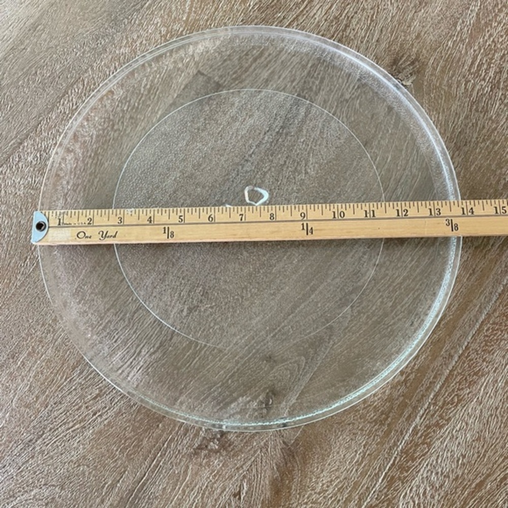 14” Microwave Glass Turntable Plate Like New - Picture 2 of 2